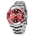 LIGE Top Brand Vintage Mechanical Watches Men Fashion Business Luxury Mens Watch Waterproof Luminous Automatic Wristwatch Reloj